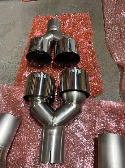 PÜRR 3" Titanium Exhaust w/ Ti X-Pipe